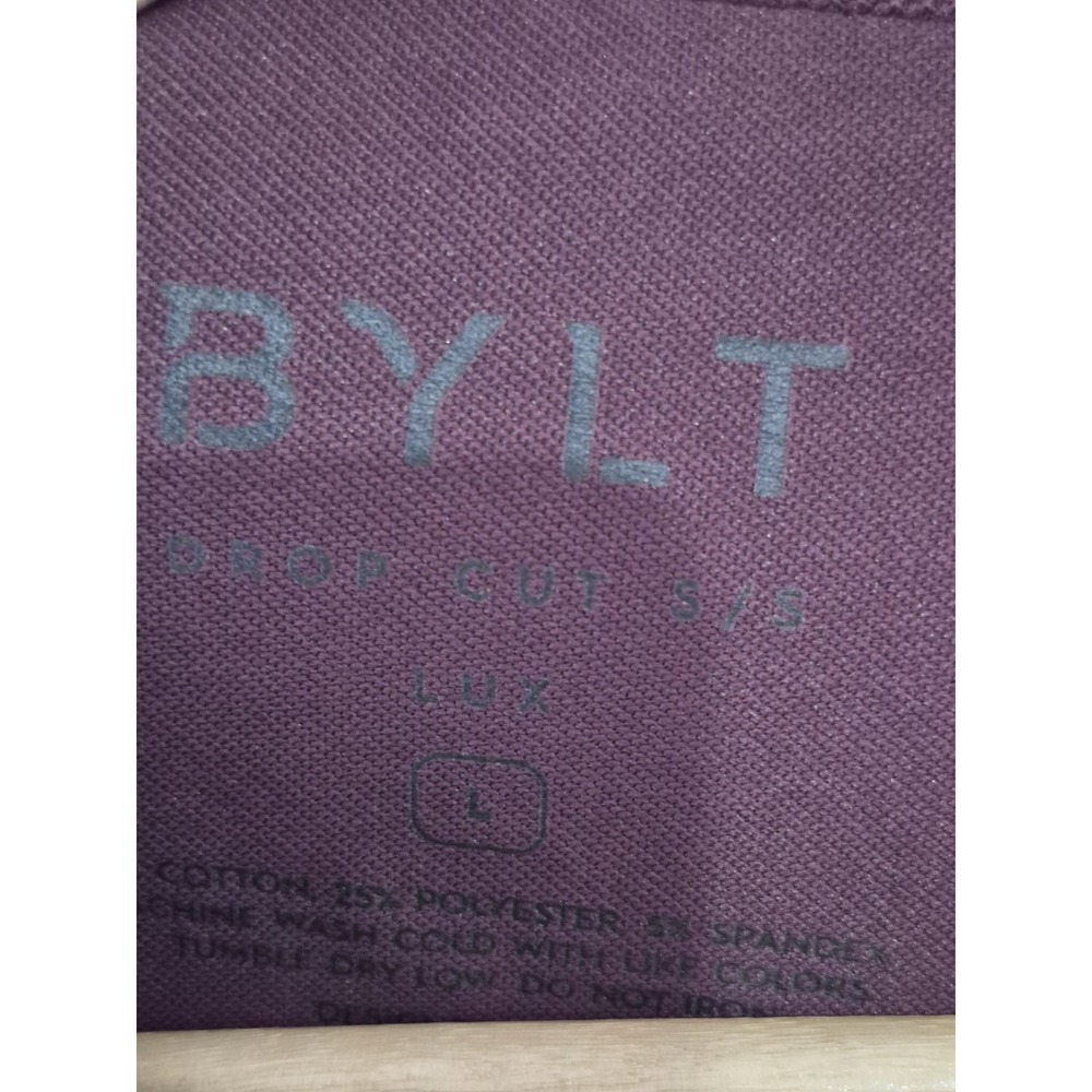BYLT Basics Maroon Men's Shirt - Picture 5 of 9